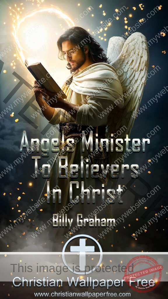 Angels Minister Quote by Billy Graham