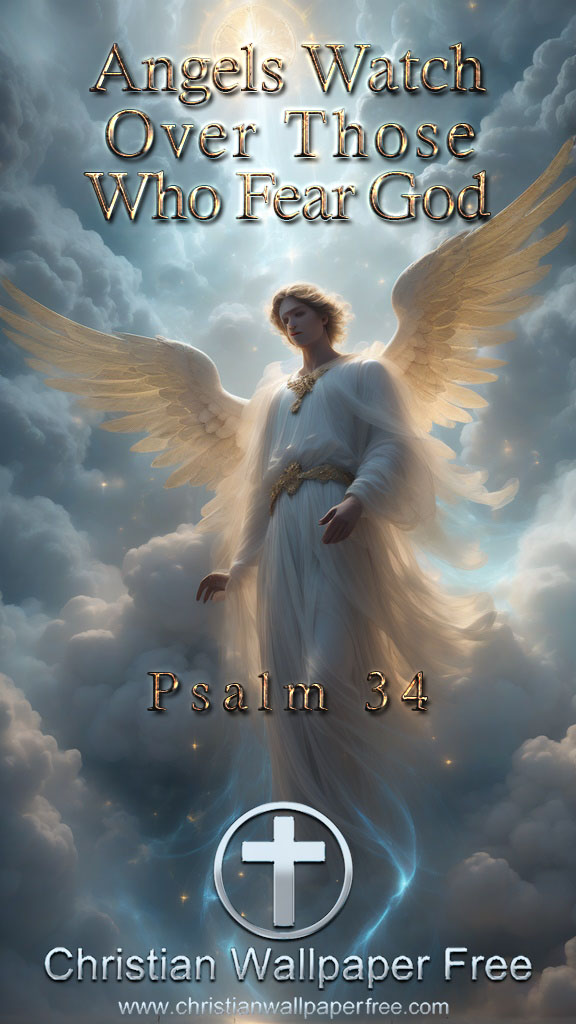 Angels Watch Over Those Who Fear God Psalm 34