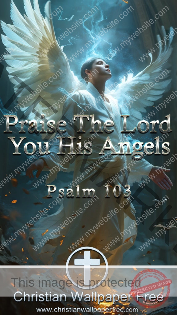 Praise The Lord You His Angels Psalm 103