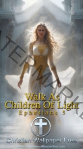 Walk As Children Of Light Ephesians 5